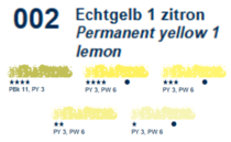 Permanent Yellow 1 Lemon 002 