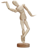 Tekenmodellen: handen, voeten en poppen