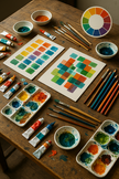 Workshop Kleuren mengen