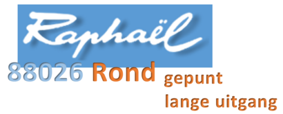 Serie 88026, Rond gepunt lange uitgang