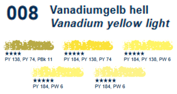Vanadium Yellow Light 008 