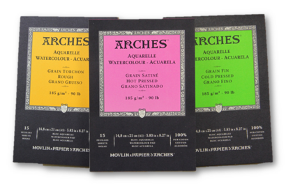 Arches Aquarelpapier blokken