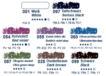Standaard kleuren