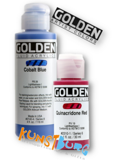 Golden Fluid Acrylverf