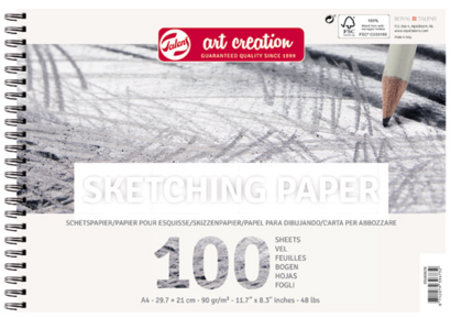 Art Creation Schetspapierblokken (spiraal)