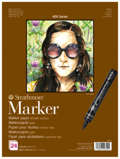 Strathmore 400 serie Markerpapier