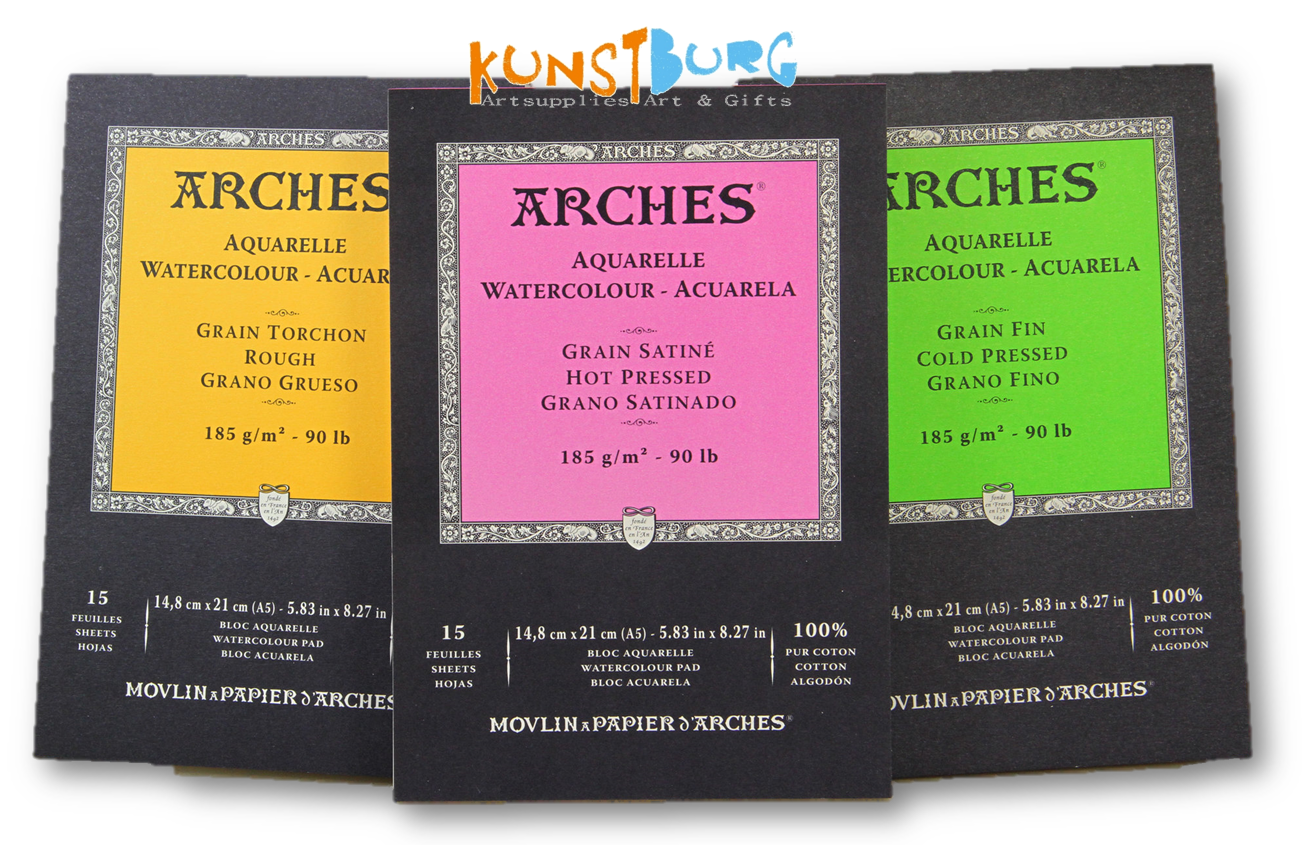 Arches Aquarelpapier blokken