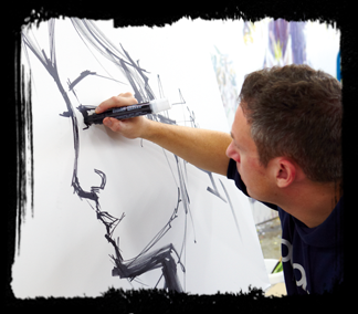 Acrylstiften Liquitex