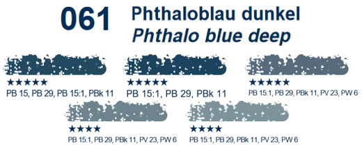 Phthalo Blue Deep 061