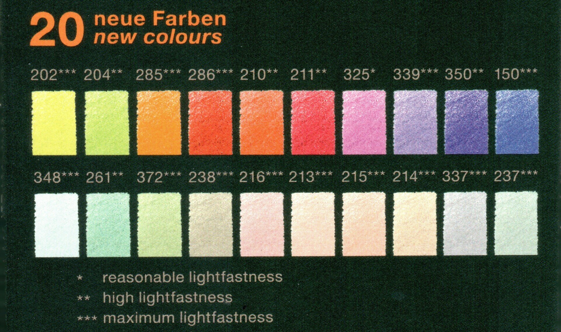 20 Losse Potloden (Nieuwe Kleuren)