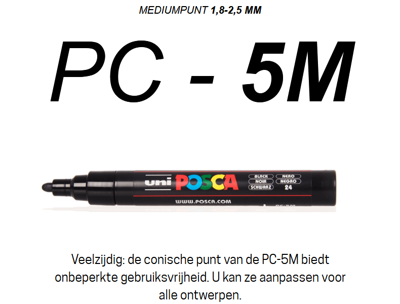 Posca Marker PC-5M