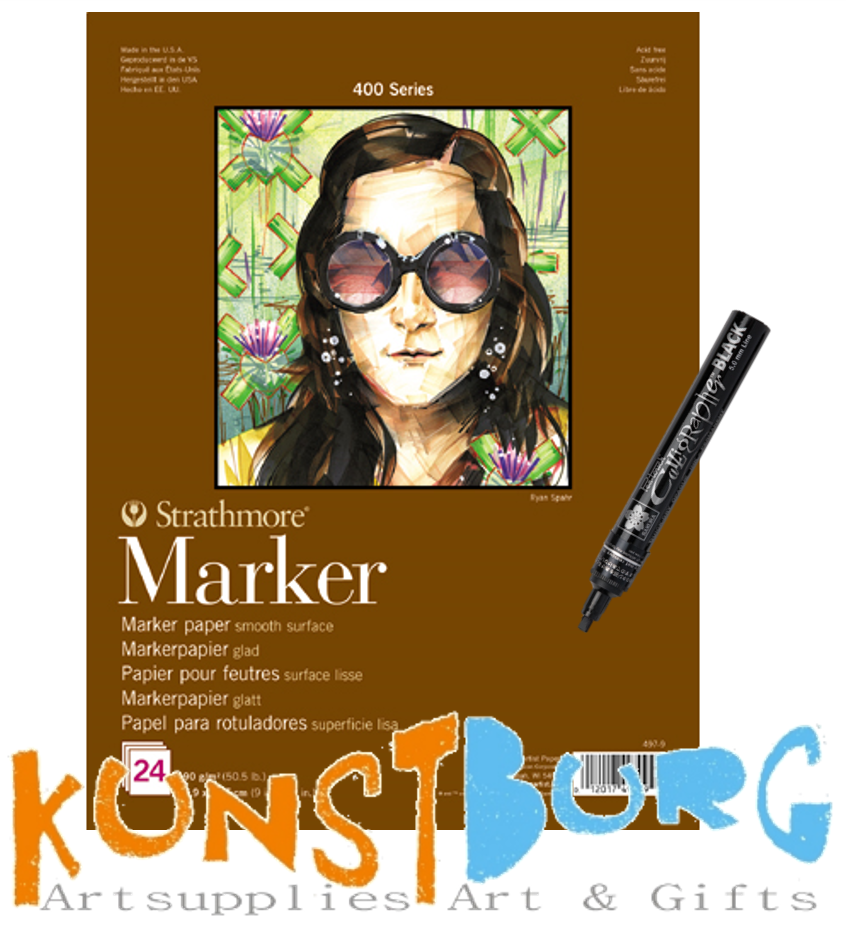 Strathmore 400 serie Markerpapier