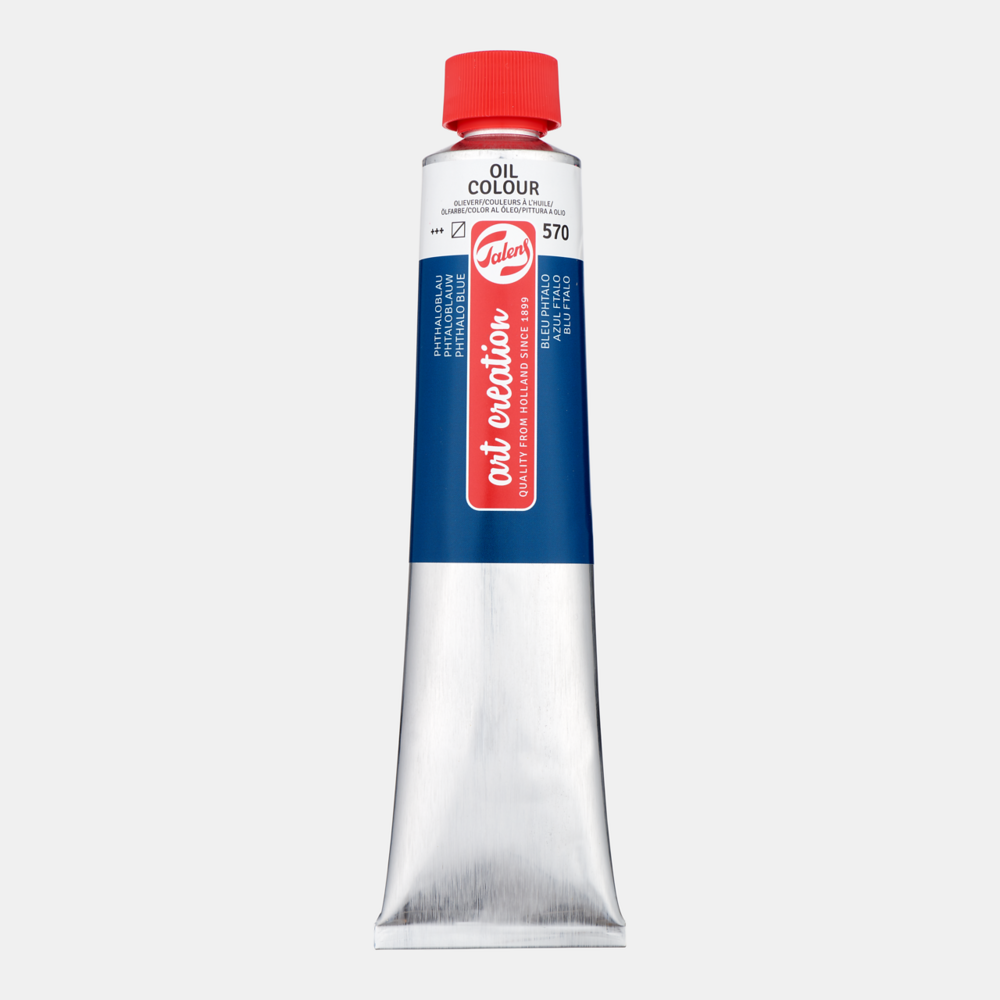 Phtaloblauw Olieverf 200 ml van Art Creation Kleur 570
