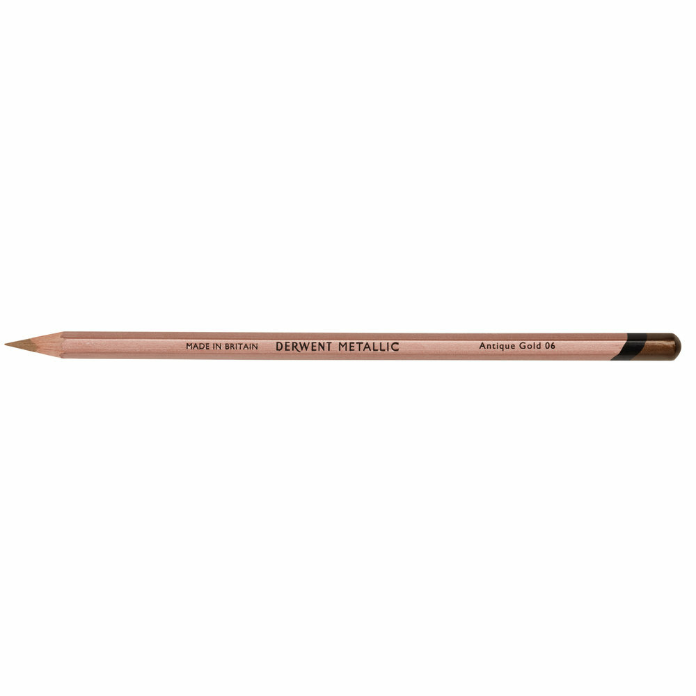 Antique Gold Metallic Potlood van Derwent Kleur 006