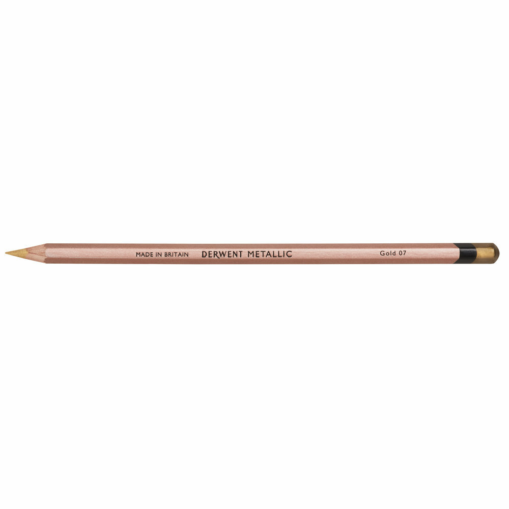 Gold Metallic Potlood van Derwent Kleur 007