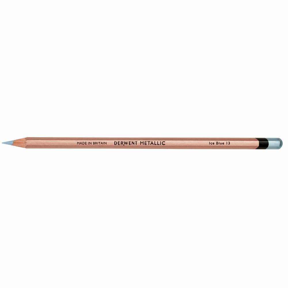 Ice Blue Metallic Potlood van Derwent Kleur 013