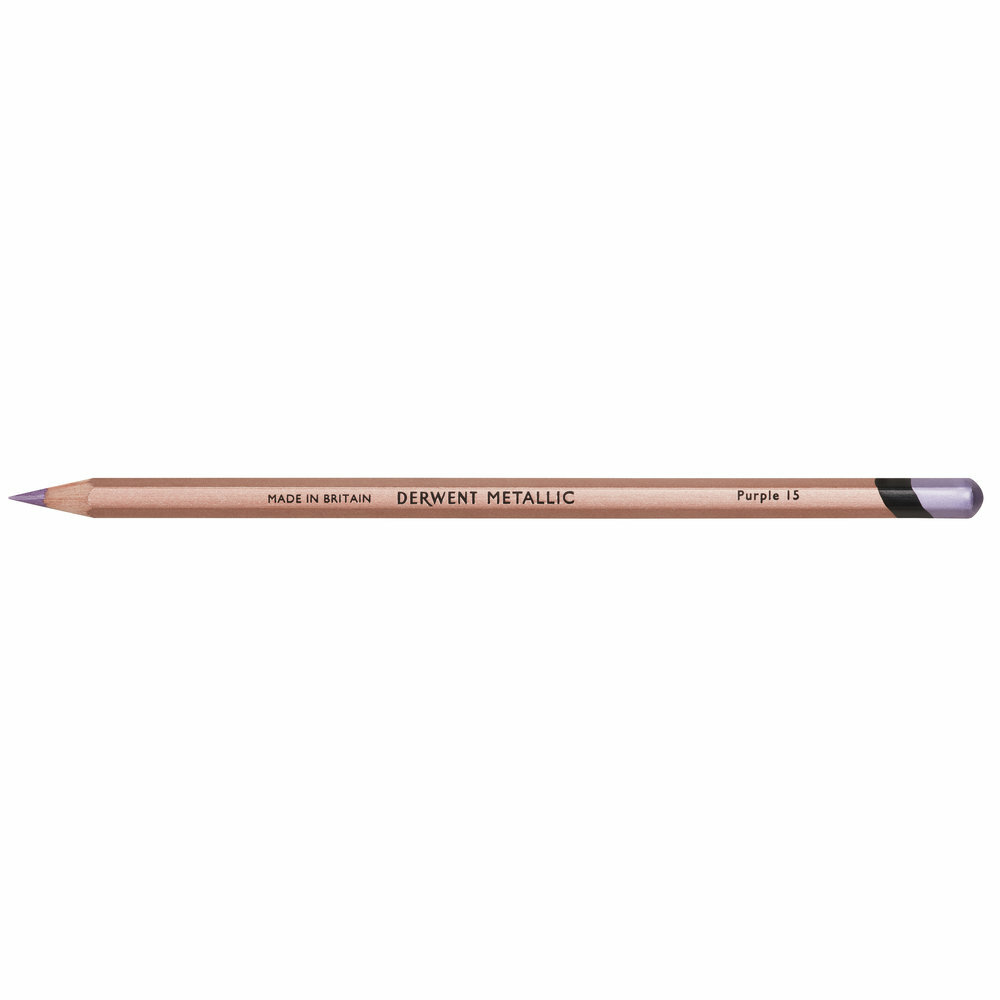 Purple Metallic Potlood van Derwent Kleur 015