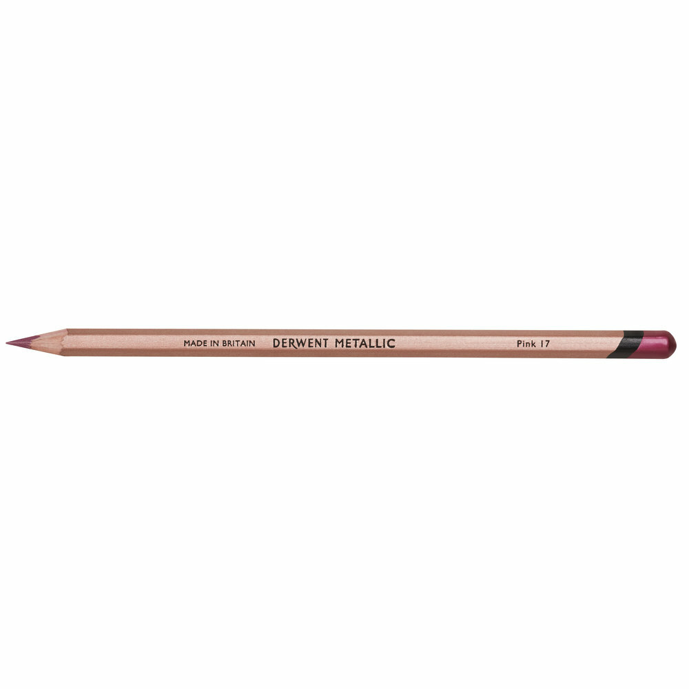 Pink Metallic Potlood van Derwent Kleur 017