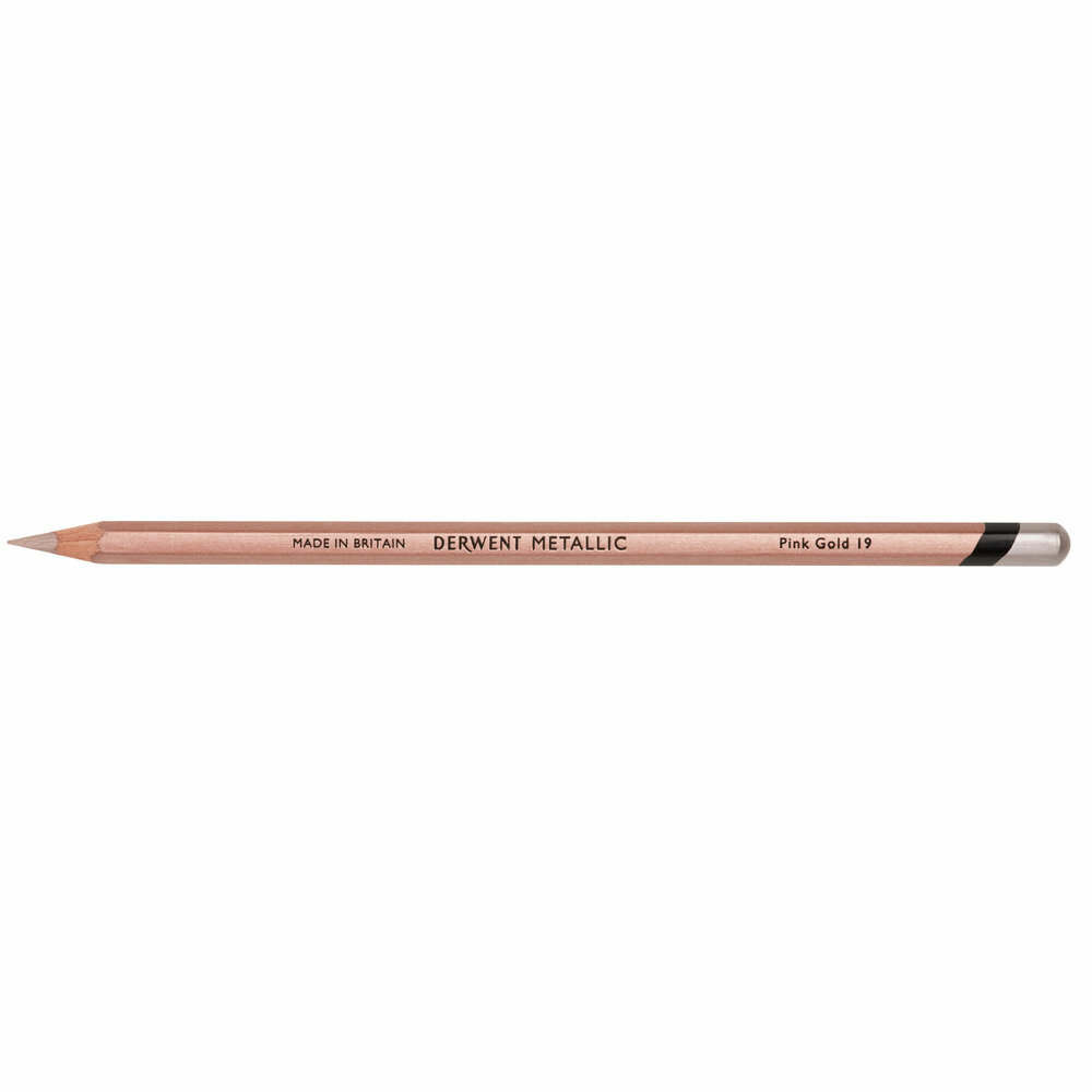 Pink Gold Metallic Potlood van Derwent Kleur 019