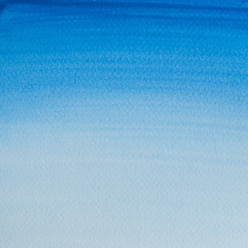 Cerulean Blue Hue half napje van Winsor &amp; Newton Cotman Water Colours Kleur 139