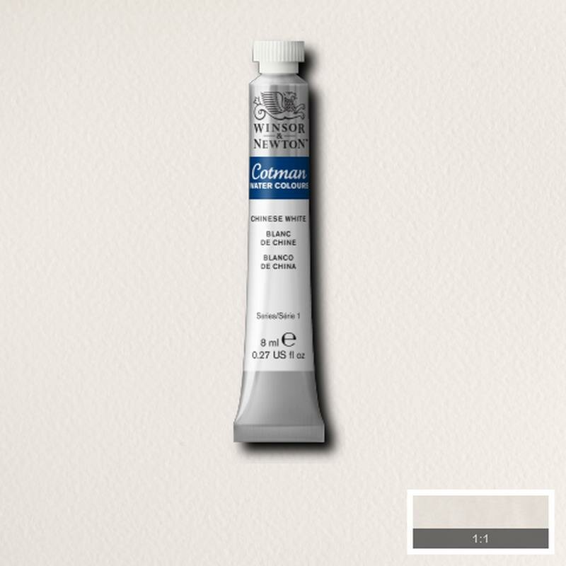 Chinese White 8 ML van Winsor &amp; Newton Cotman Water Colours Kleur 150