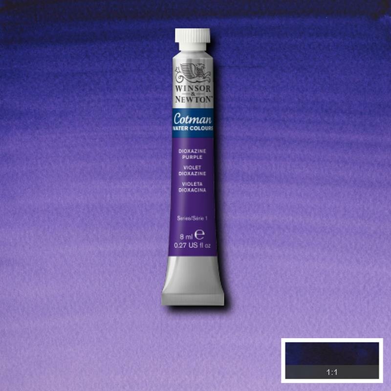 Dioxazine Violet 8 ML van Winsor &amp; Newton Cotman Water Colours Kleur 231