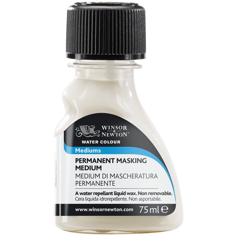 Permanente maskeervloeistof 75 ml van Winsor &amp; Newton Aquarelverf Medium 767
