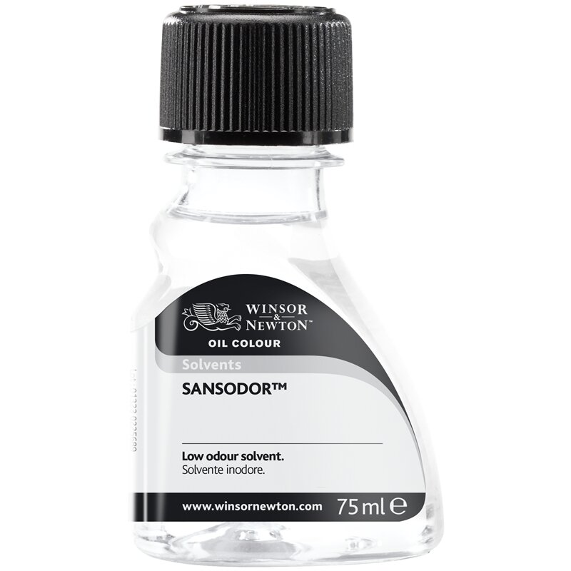 Bijna reukloze terpentine (Sansodor) voor olieverf Winsor &amp; Newton (Medium 757) 75 ML