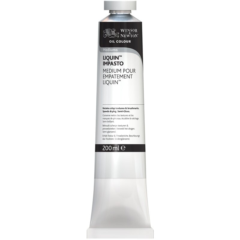 Liquin Impasto Medium voor olieverf Winsor &amp; Newton (Medium 753) 200 ML