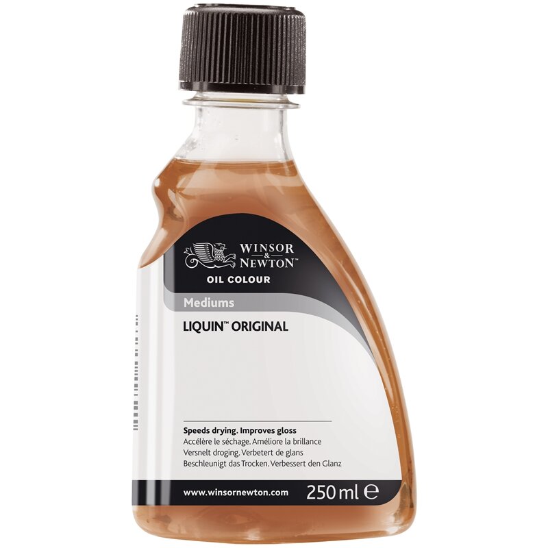 Liquin Original Zijdeglans medium voor olieverf Winsor &amp; Newton (Medium 751) 250 ML