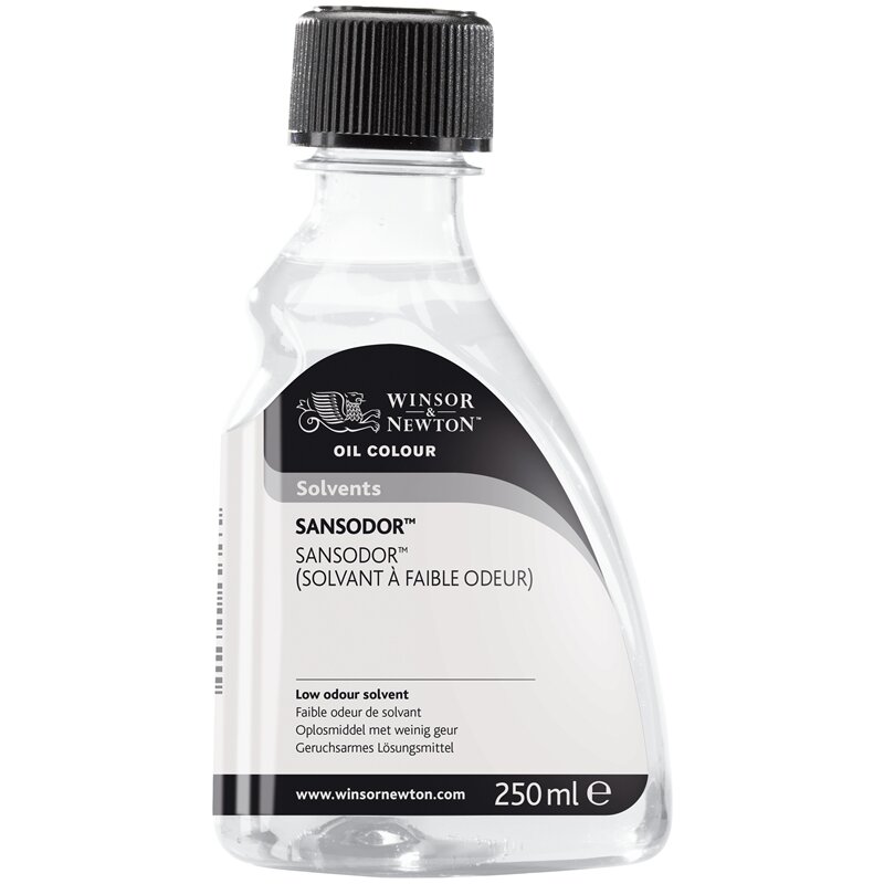 Bijna reukloze terpentine (Sansodor) voor olieverf Winsor &amp; Newton (Medium 757) 250 ML