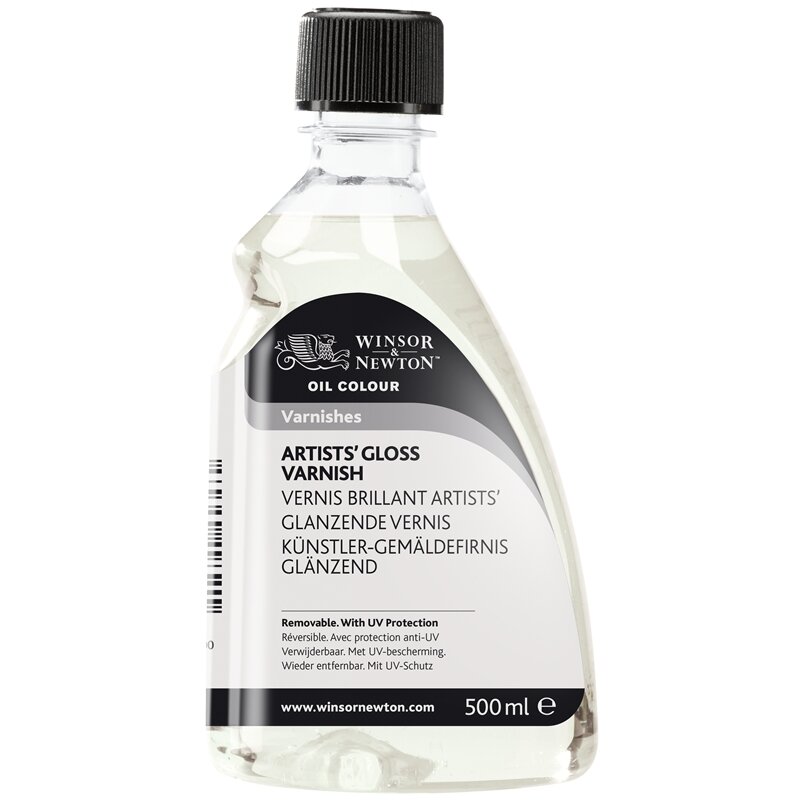 Glans Vernis voor olieverf Winsor &amp; Newton (Medium 732) 500 ML