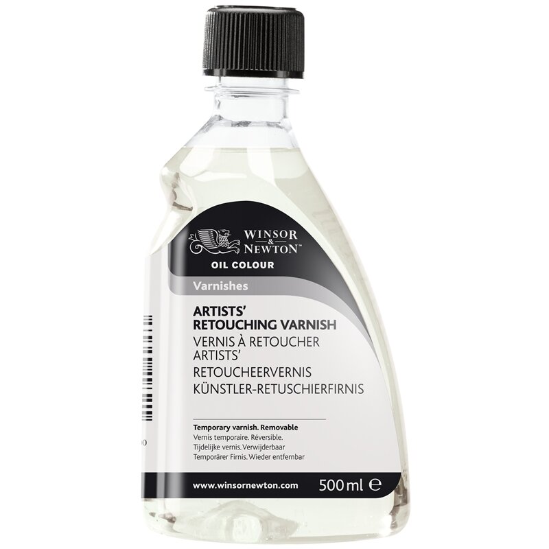 Retoucheervernis voor olieverf Winsor &amp; Newton (Medium 736) 500 ML
