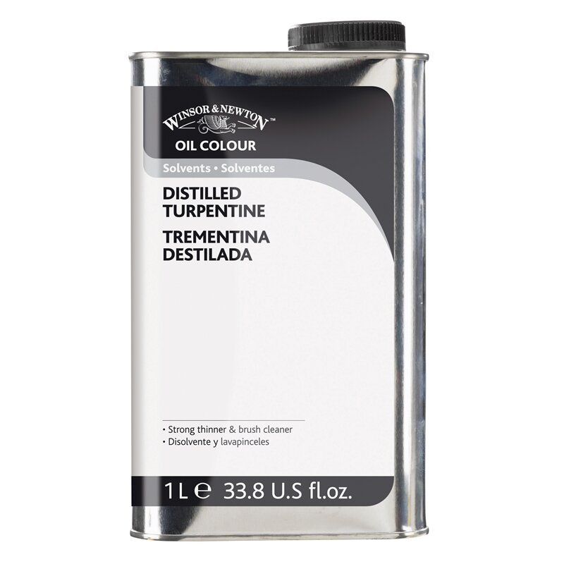 Terpentijn voor olieverf Winsor &amp; Newton (Medium 744) 1 Liter