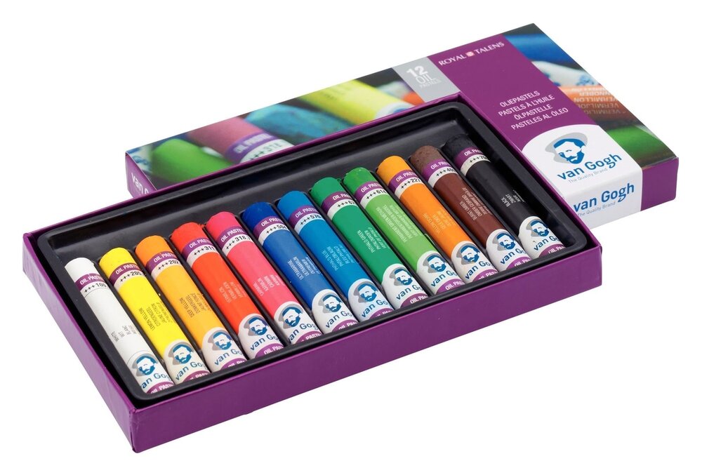 Talens Van Gogh Oliepastels Starterset Algemene kleuren (95C12)