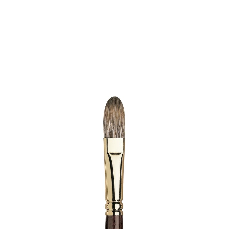 No 12 Kattentong Winsor &amp; Newton Monarch Penseel Olie- &amp; Acrylverf