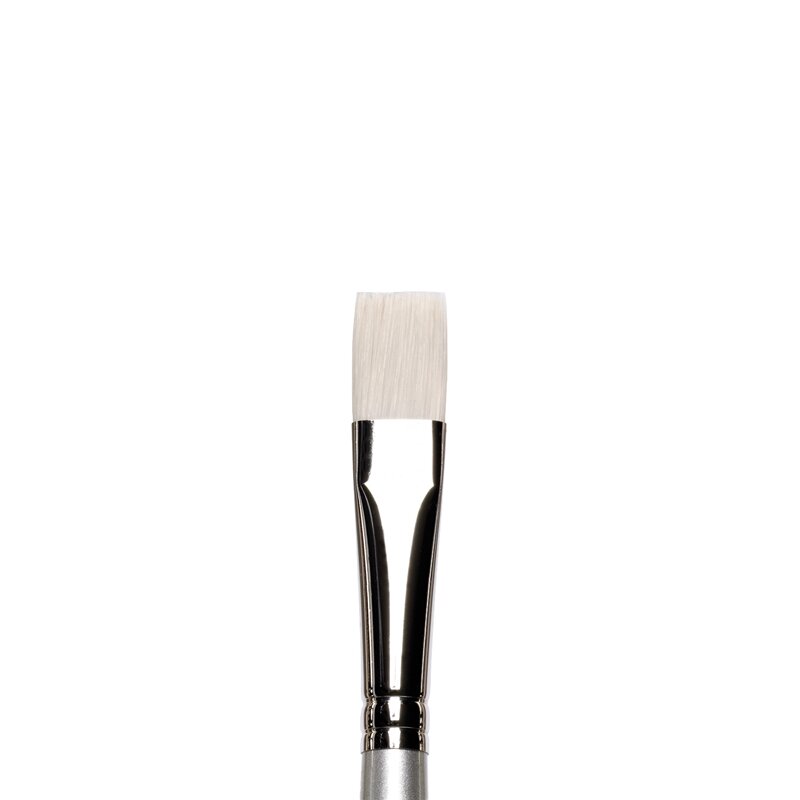 No 14 Plat Kort lange steel Winsor &amp; Newton Artisan Olie- &amp; Acrylverf Penseel