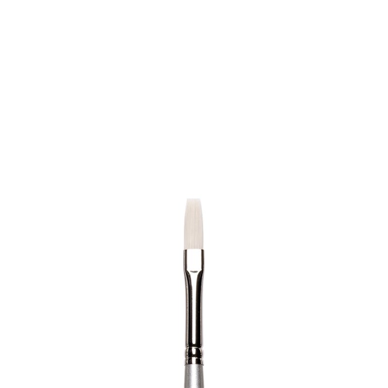 No 6 Plat lange steel Winsor &amp; Newton Artisan Olie- &amp; Acrylverf Penseel