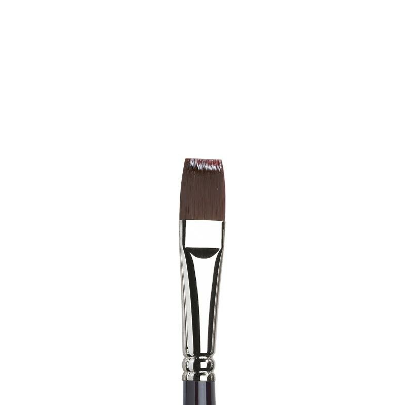 No 14 Plat kort lange steel Winsor &amp; Newton Galeria Penseel