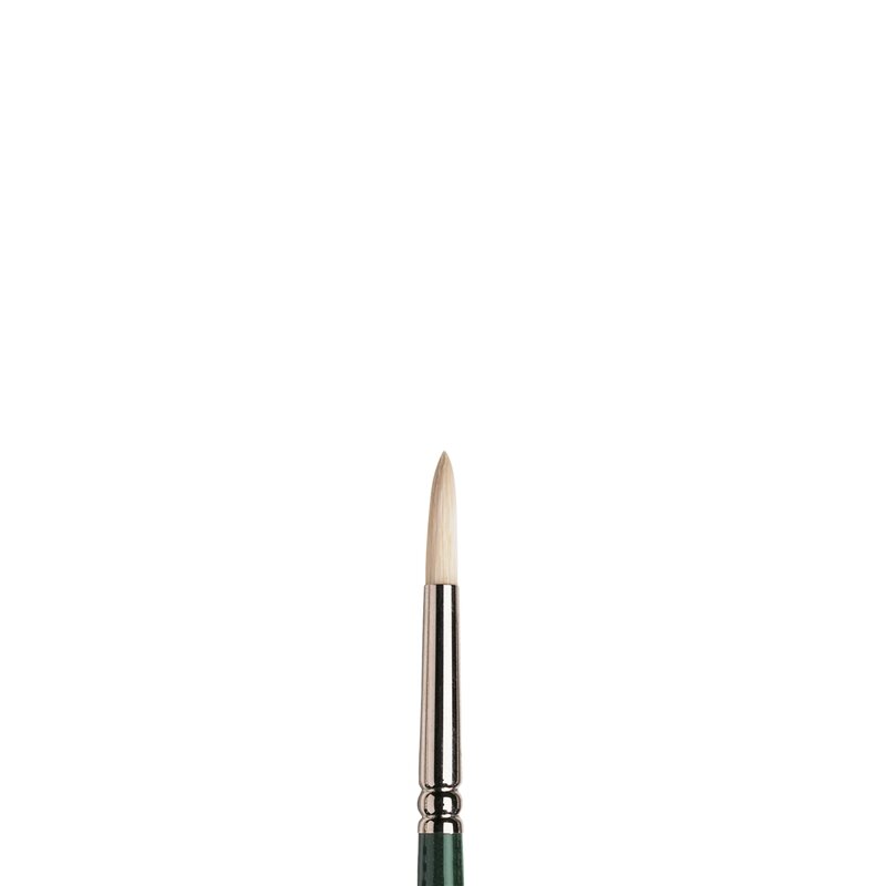 No 4 Rond lange steel Winsor &amp; Newton Winton Olie- &amp; Acrylverf Penseel