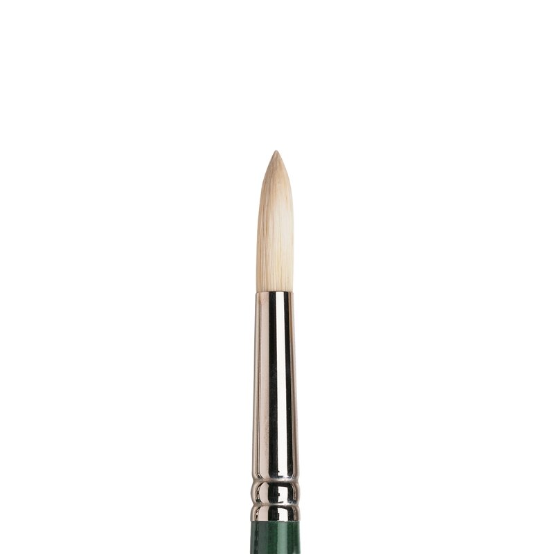 No 10 Rond lange steel Winsor &amp; Newton Winton Olie- &amp; Acrylverf Penseel