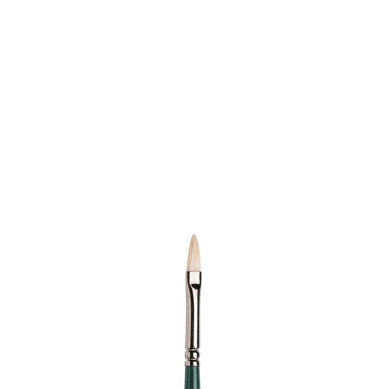 No 1 Kattentong lange steel Winsor &amp; Newton Winton Olie- &amp; Acrylverf Penseel