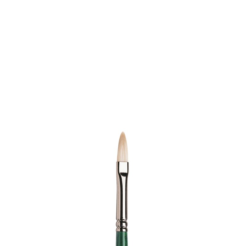 No 3 Kattentong lange steel Winsor &amp; Newton Winton Olie- &amp; Acrylverf Penseel