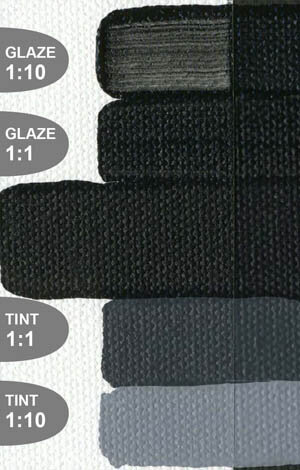 Koolstofzwart Golden Open Acrylverf Tube 59 ML Serie 1 Kleur 7040