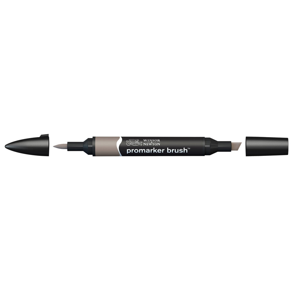 Warm Grey 4 Winsor &amp; Newton Promarker Brush Kleur WG4