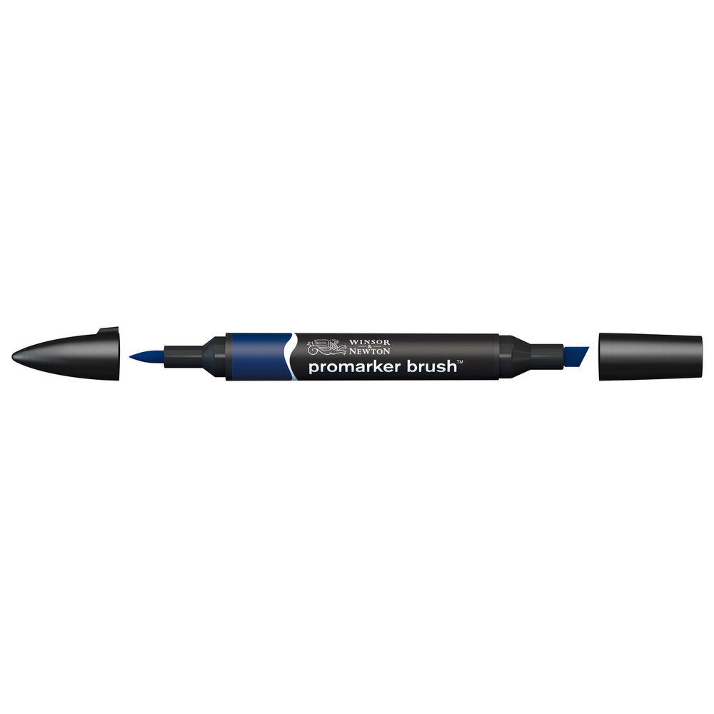 Indigo Blue Winsor &amp; Newton Promarker Brush Kleur V234