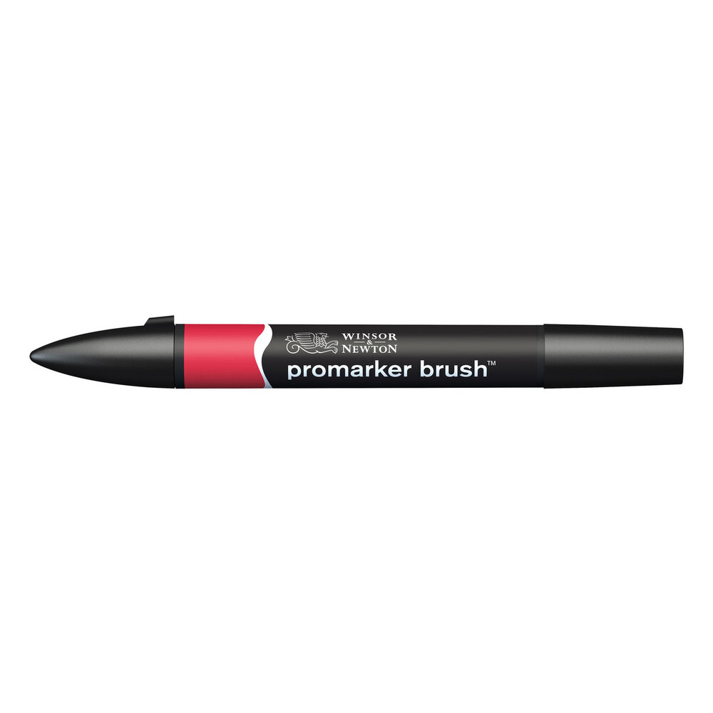 Berry Red Winsor &amp; Newton Promarker Brush Kleur R665