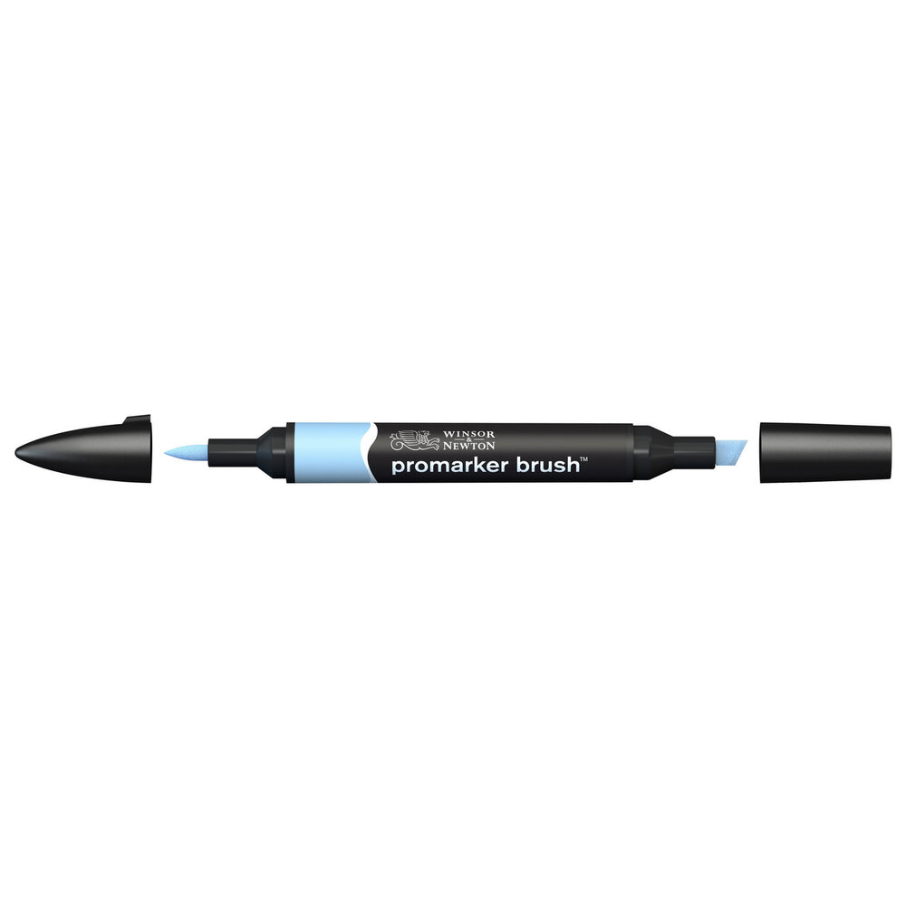 Cloud Blue Winsor &amp; Newton Promarker Brush Kleur B318
