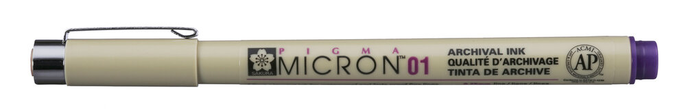 Sakura Pigma Micron 01 0,25 mm Paars