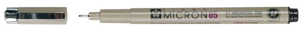 Sakura Pigma Micron 05 0,45 mm Jagersgroen